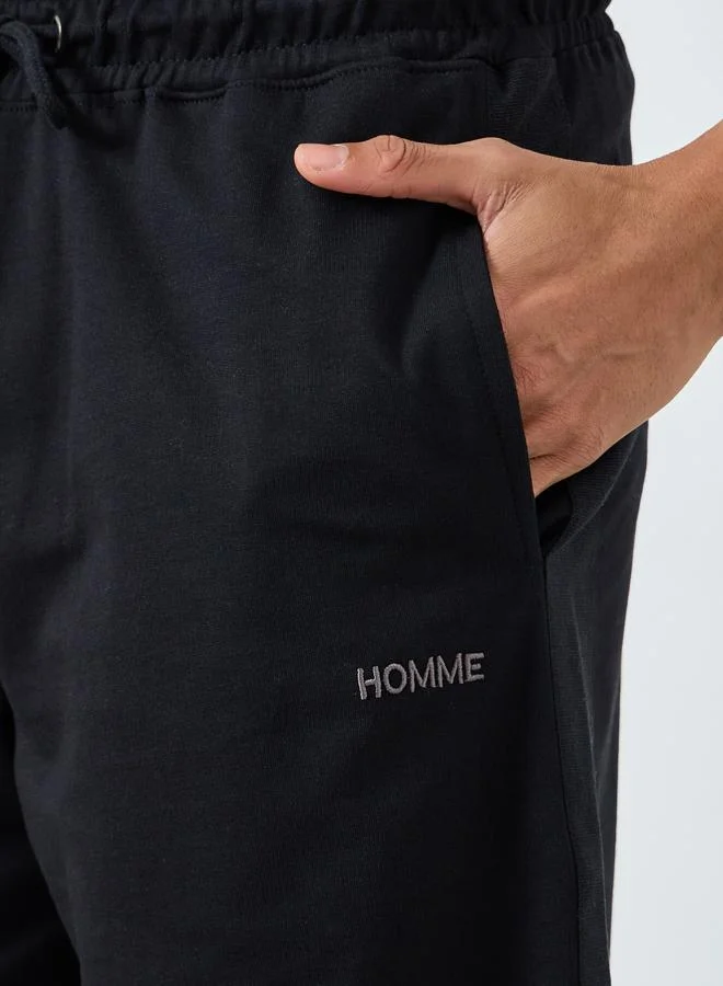 ستايلي شورت تيري بشريط جانبي للرجال